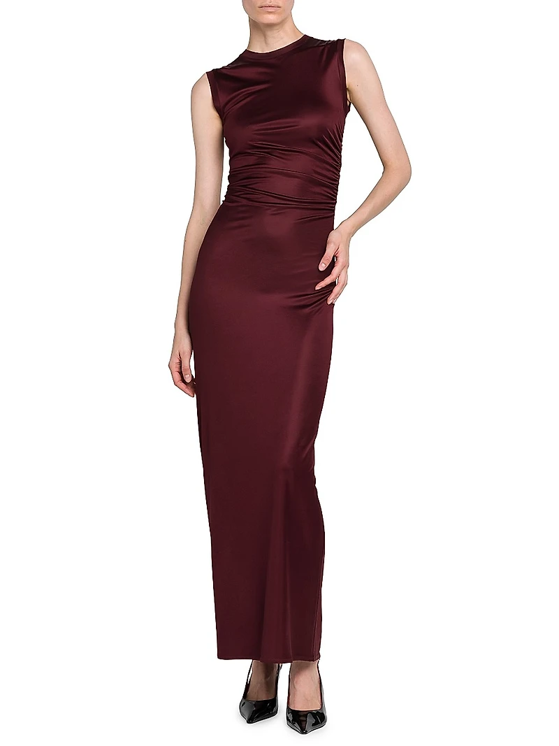 Fluid Jersey Cocktail Dress