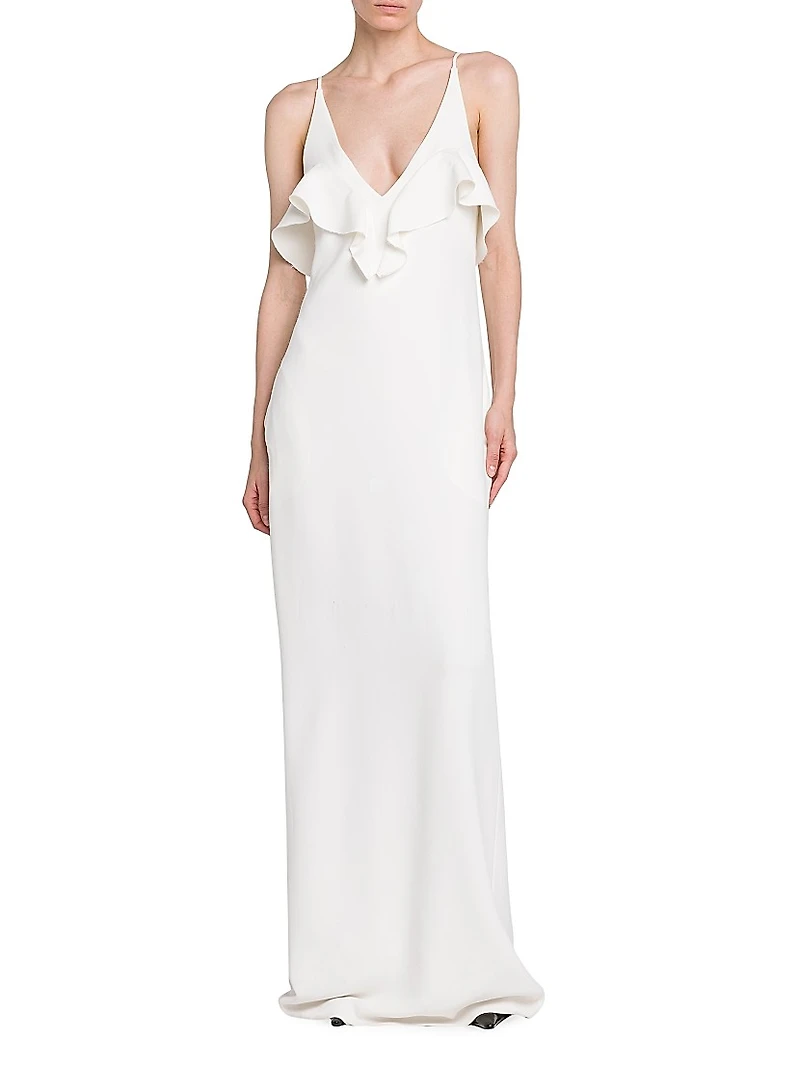 Ruffle Detail Cocktail Dress