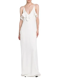 Ruffle Detail Cocktail Dress