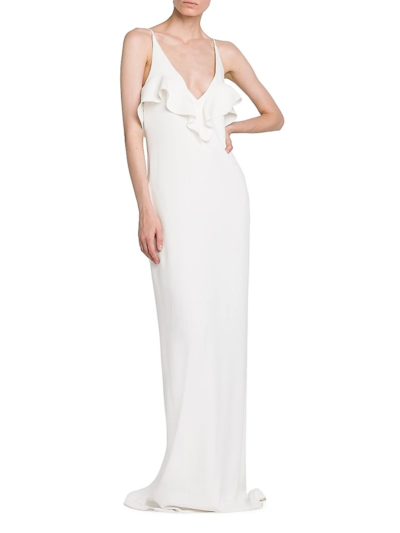 Ruffle Detail Cocktail Dress