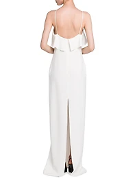 Ruffle Detail Cocktail Dress