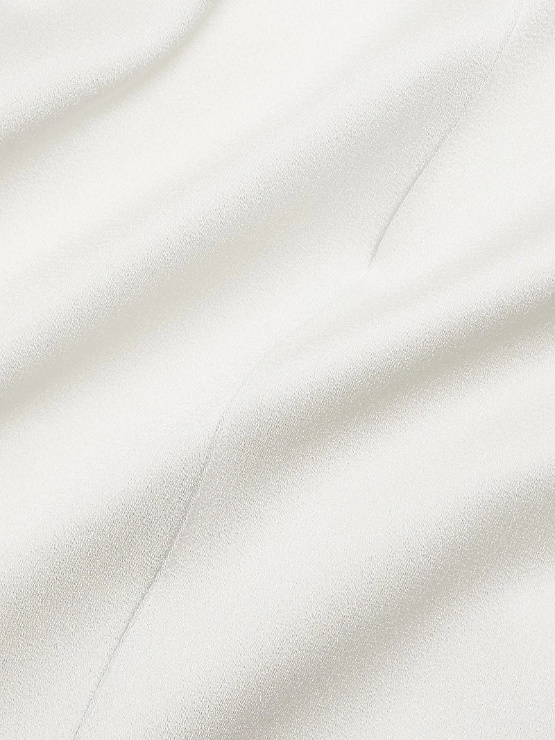 Loose Crease-Front Trousers