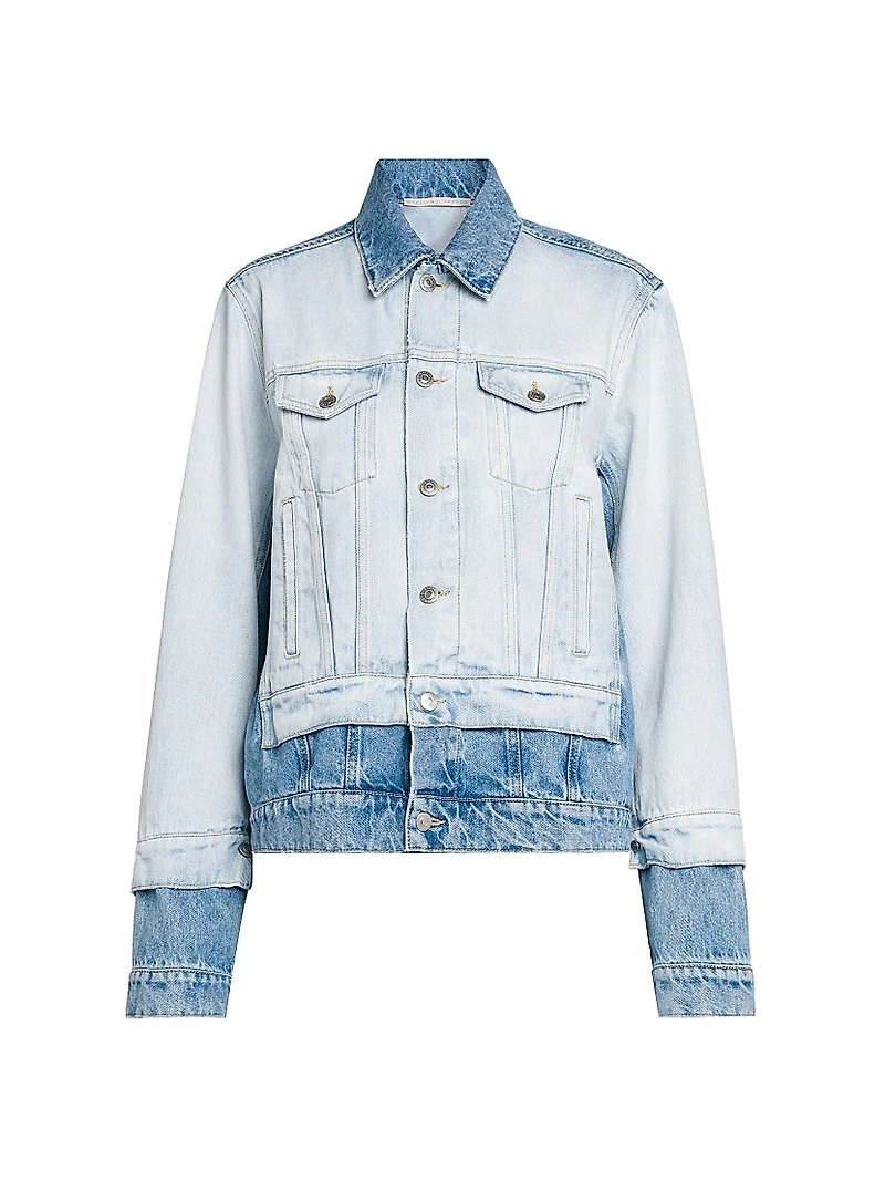 Mixed Denim Jacket
