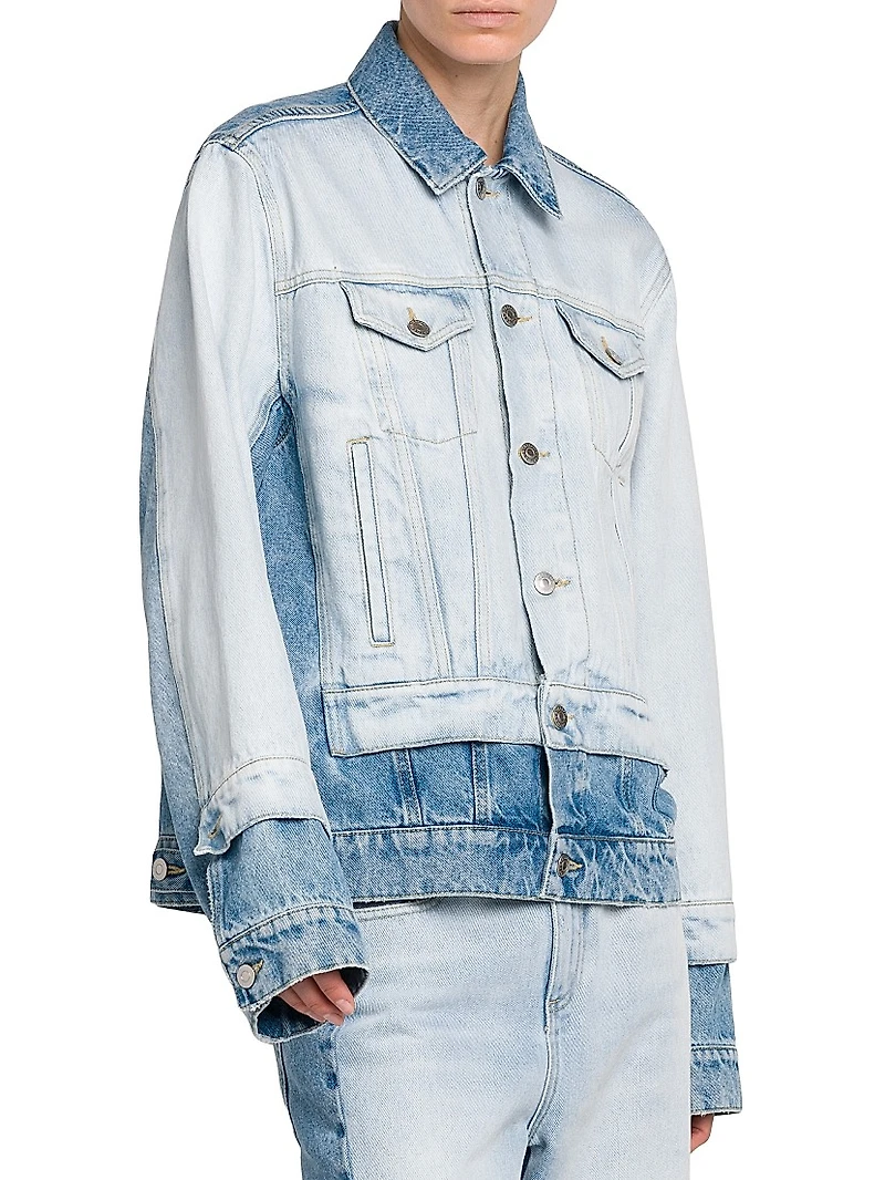 Mixed Denim Jacket