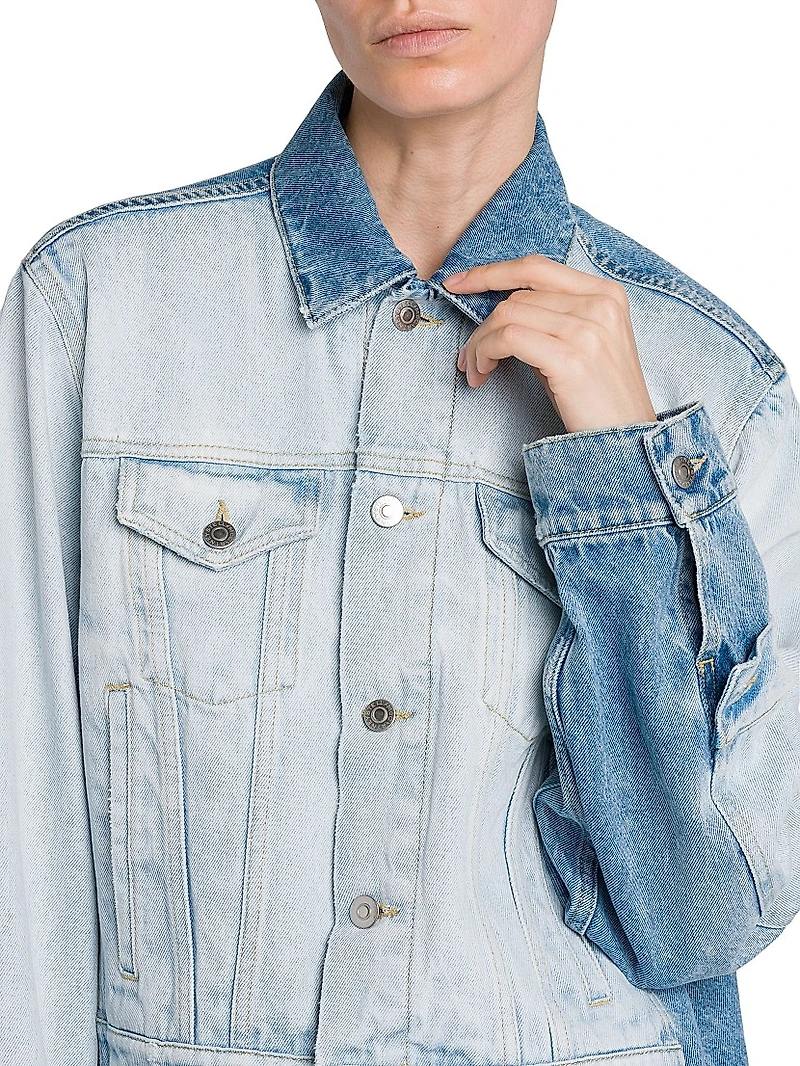Mixed Denim Jacket
