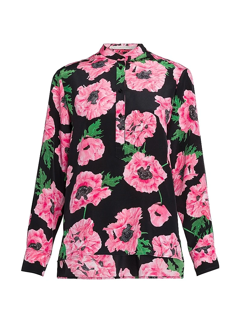 Iconic Poppy Print Shirt