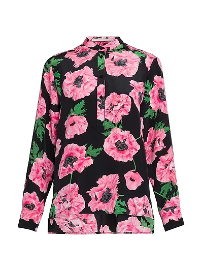 Iconic Poppy Print Shirt