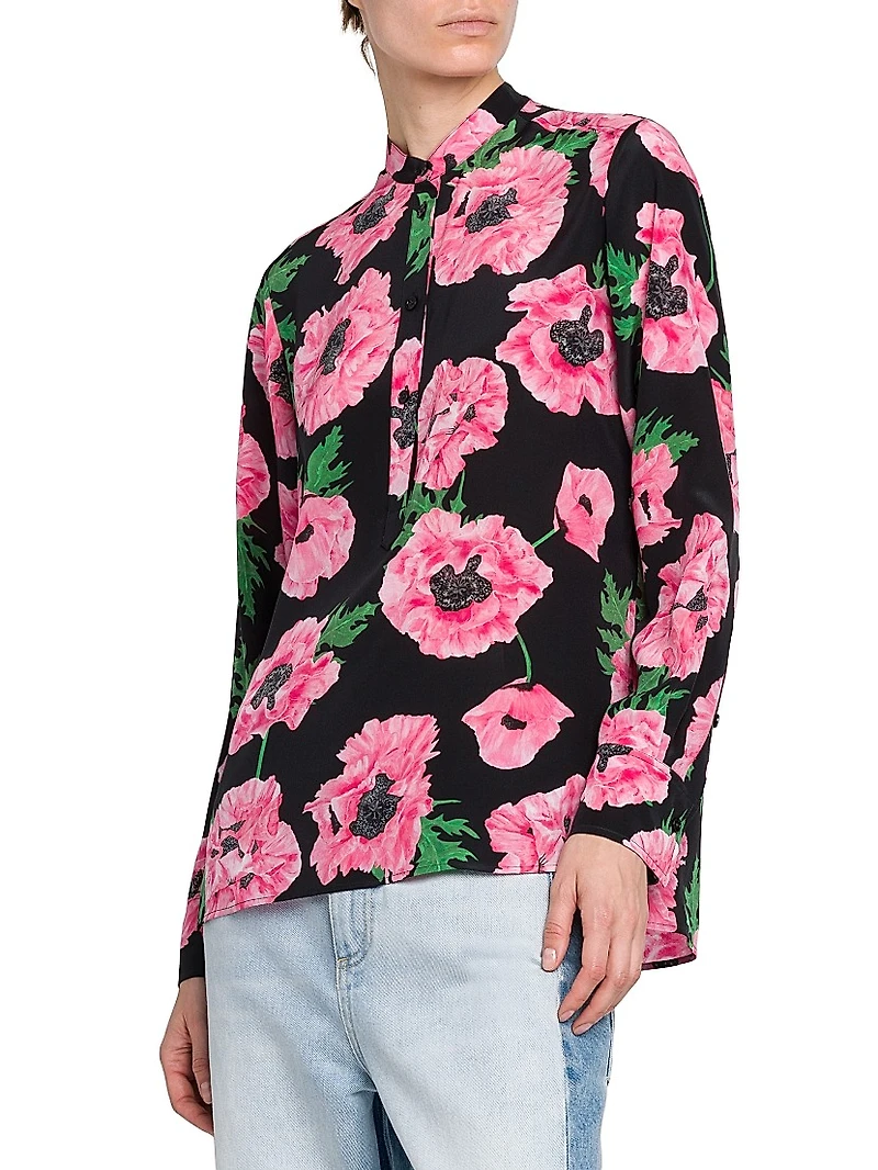 Iconic Poppy Print Shirt