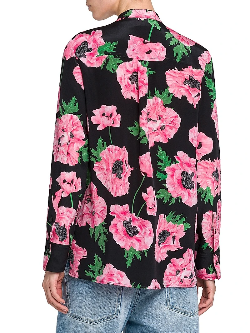 Iconic Poppy Print Shirt