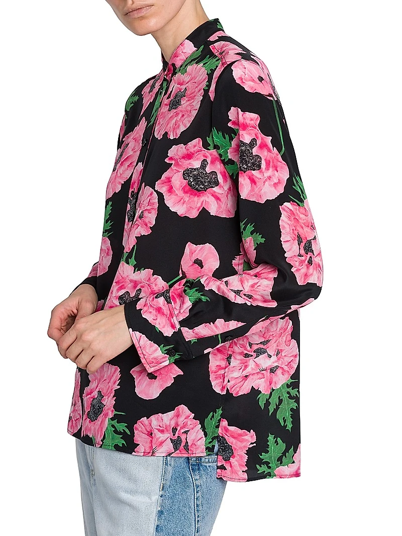 Iconic Poppy Print Shirt