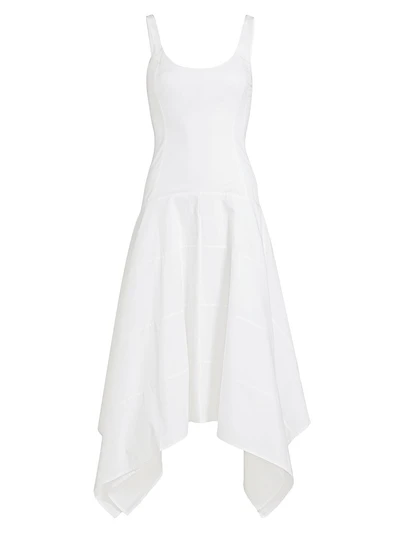 Ayesha Poplin Cotton Midi-Dress