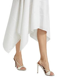 Ayesha Poplin Cotton Midi-Dress