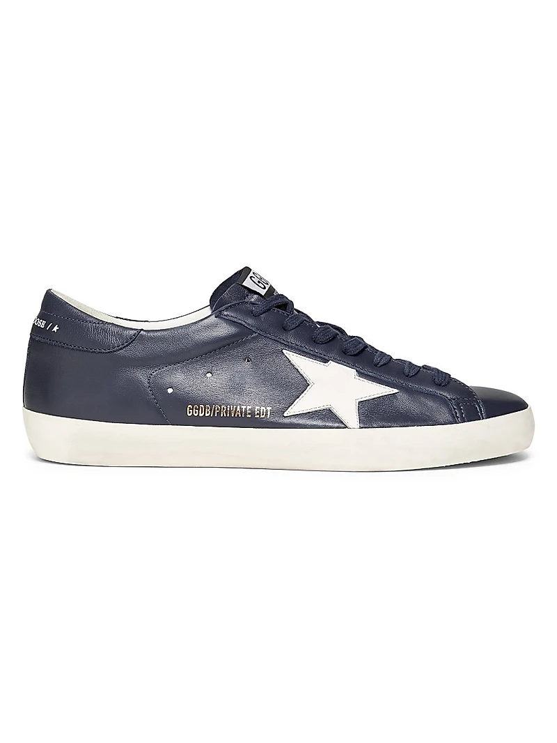 Super Star Leather Low-Top Sneakers