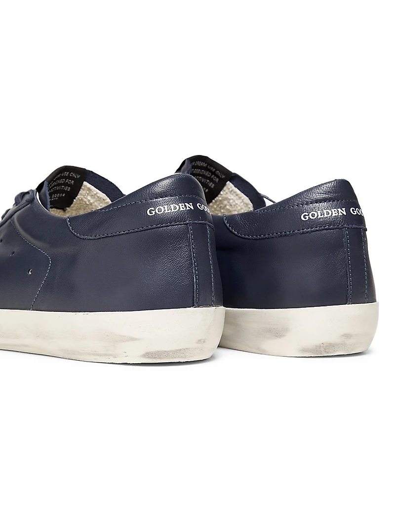 Super Star Leather Low-Top Sneakers