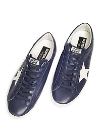 Super Star Leather Low-Top Sneakers