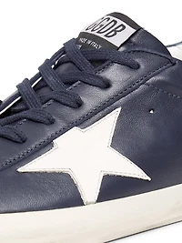 Super Star Leather Low-Top Sneakers