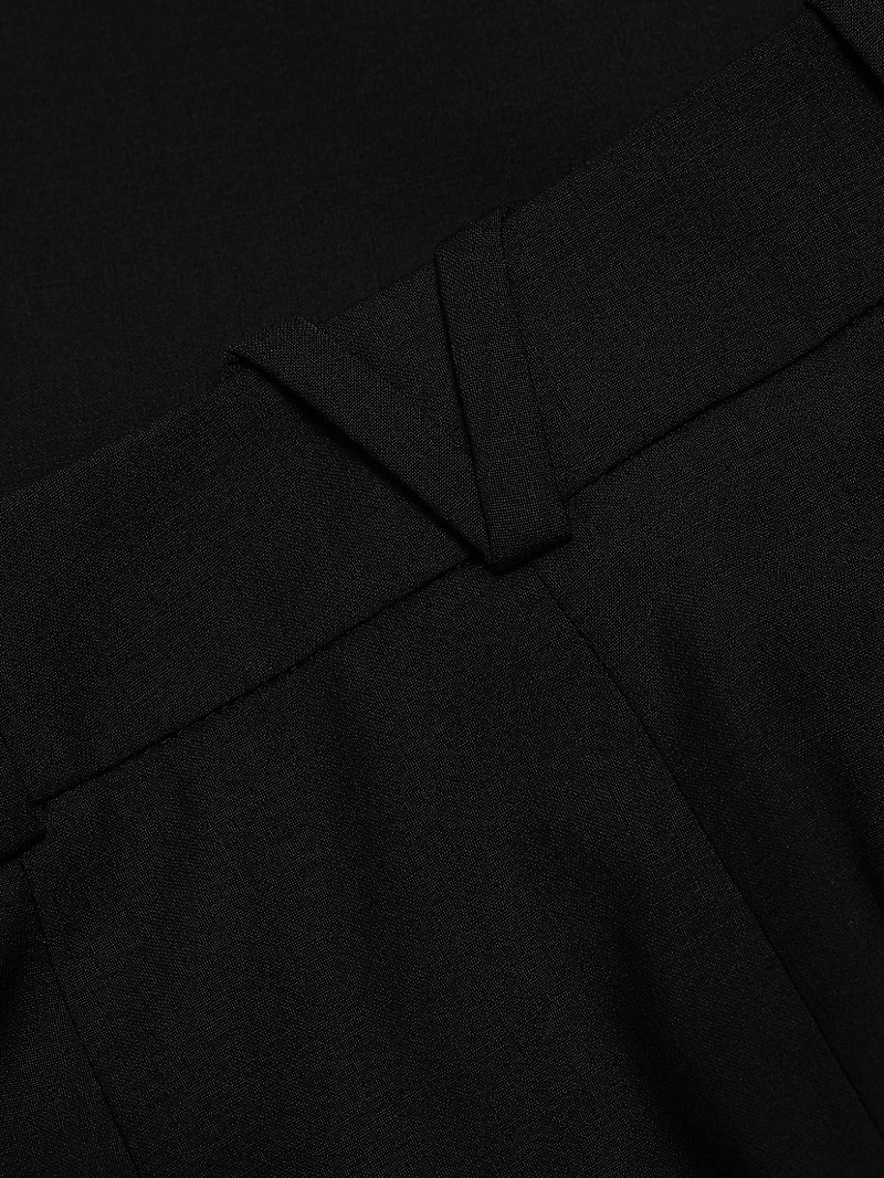 Maxine Wool-Blend Maxi Skirt