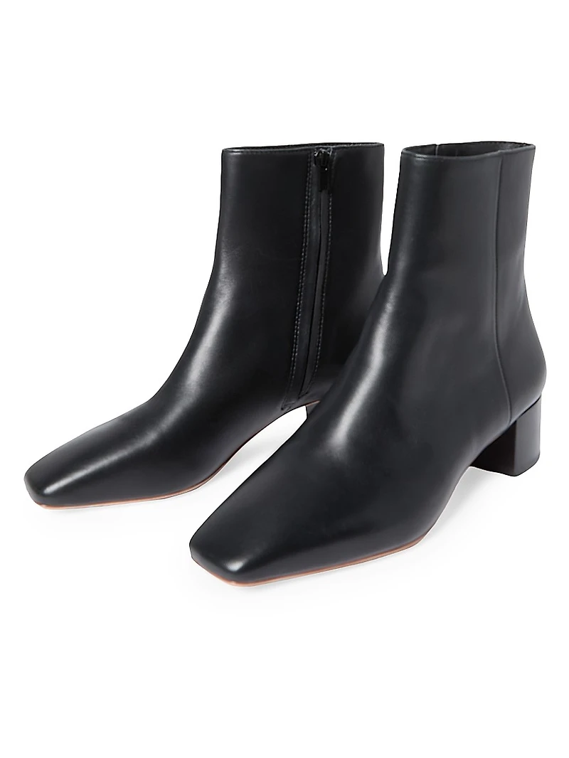 Ginny 45MM Leather Ankle Boots