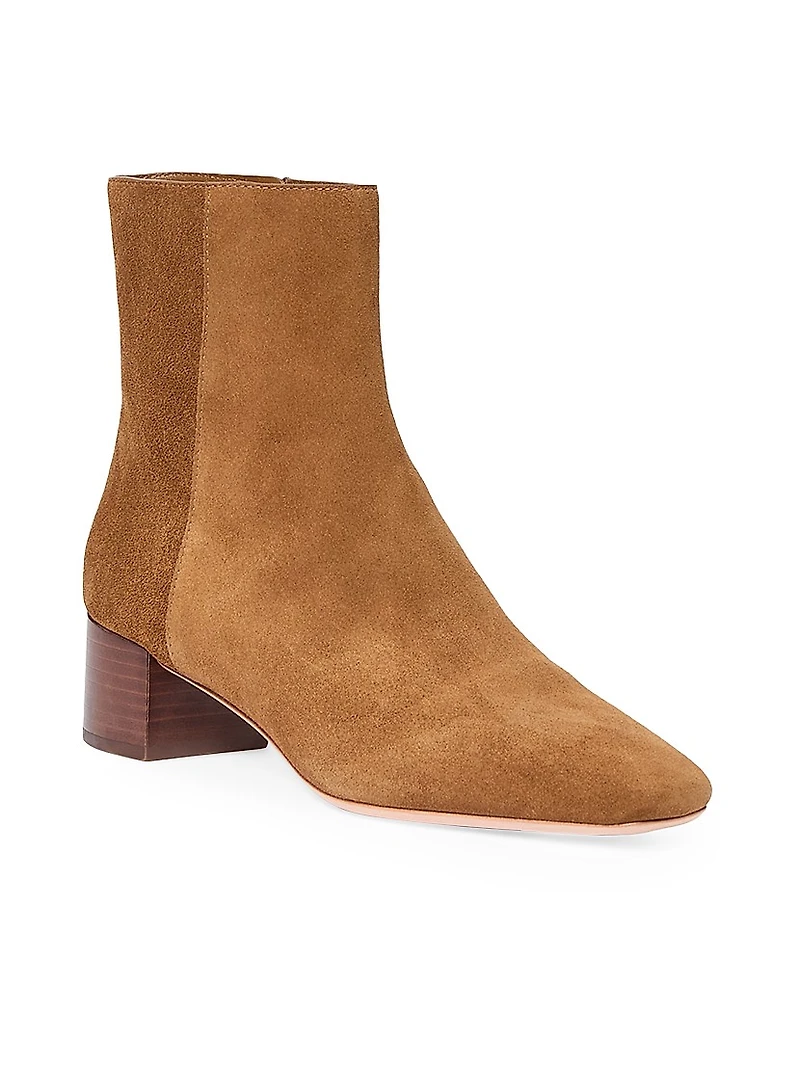 Ginny 45MM Suede Ankle Boots