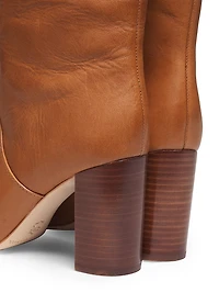 Goldy 90MM Leather Tall Boots