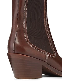 Nat 60MM Western Ankle Boots