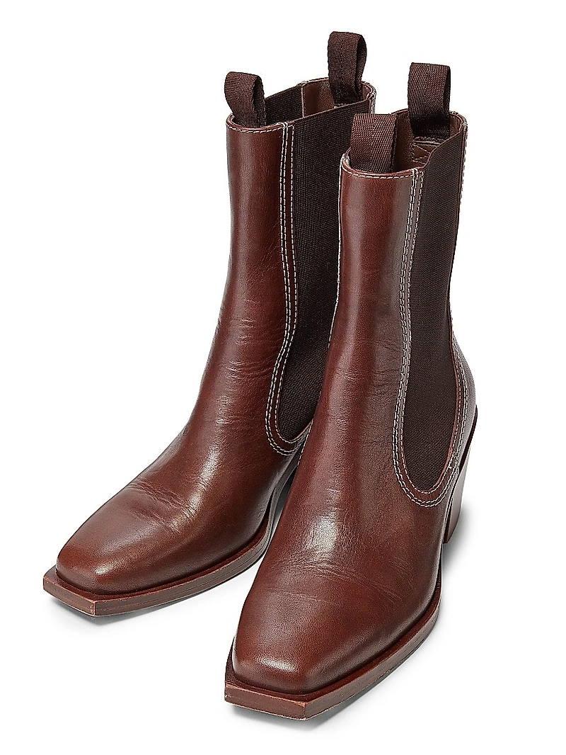 Nat 60MM Western Ankle Boots