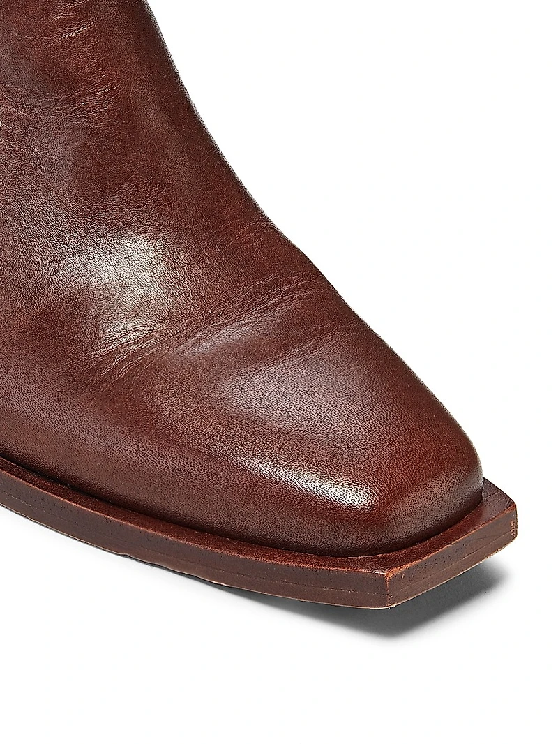 Nat 60MM Western Ankle Boots