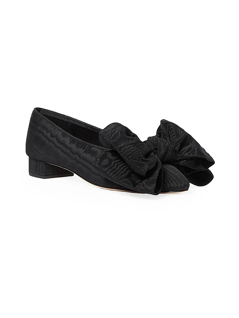 Noa Moiré Bow Flats
