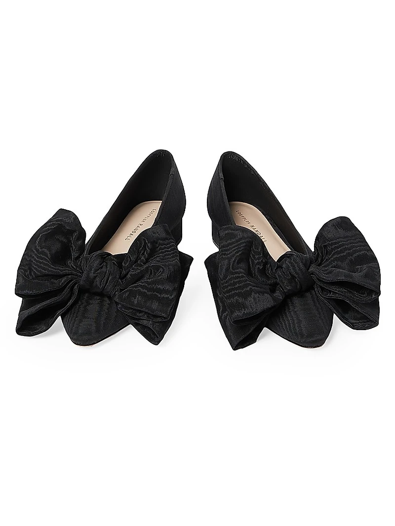 Noa Moiré Bow Flats