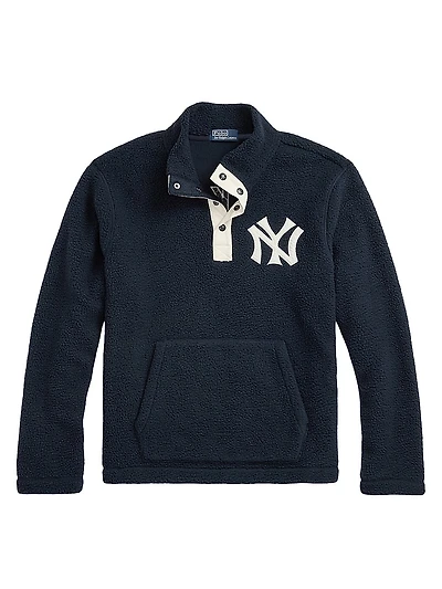 Yankees Vintage Brushed Fleece Pullover