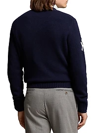 Yankees Polo Bear Knit Sweater