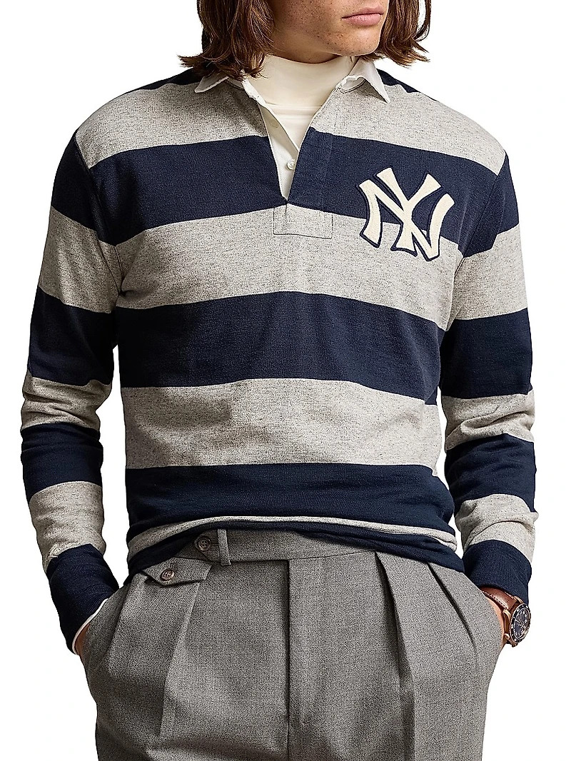 Striped Cotton Rugby Shirt