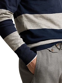 Striped Cotton Rugby Shirt