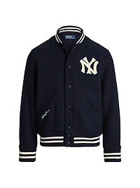 Yankee Wool-Blend Bomber Jacket