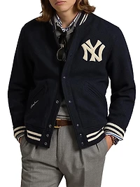 Yankee Wool-Blend Bomber Jacket