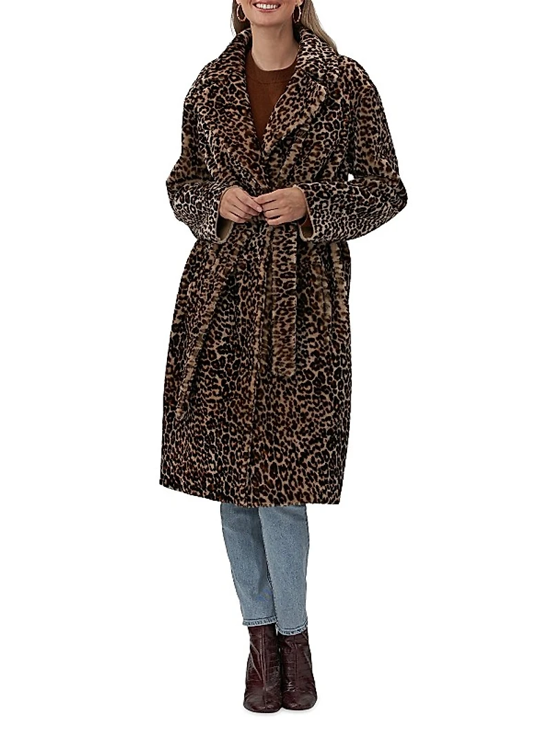 Select Shearling Lamb Short Coat