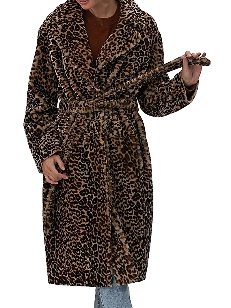 Select Shearling Lamb Short Coat