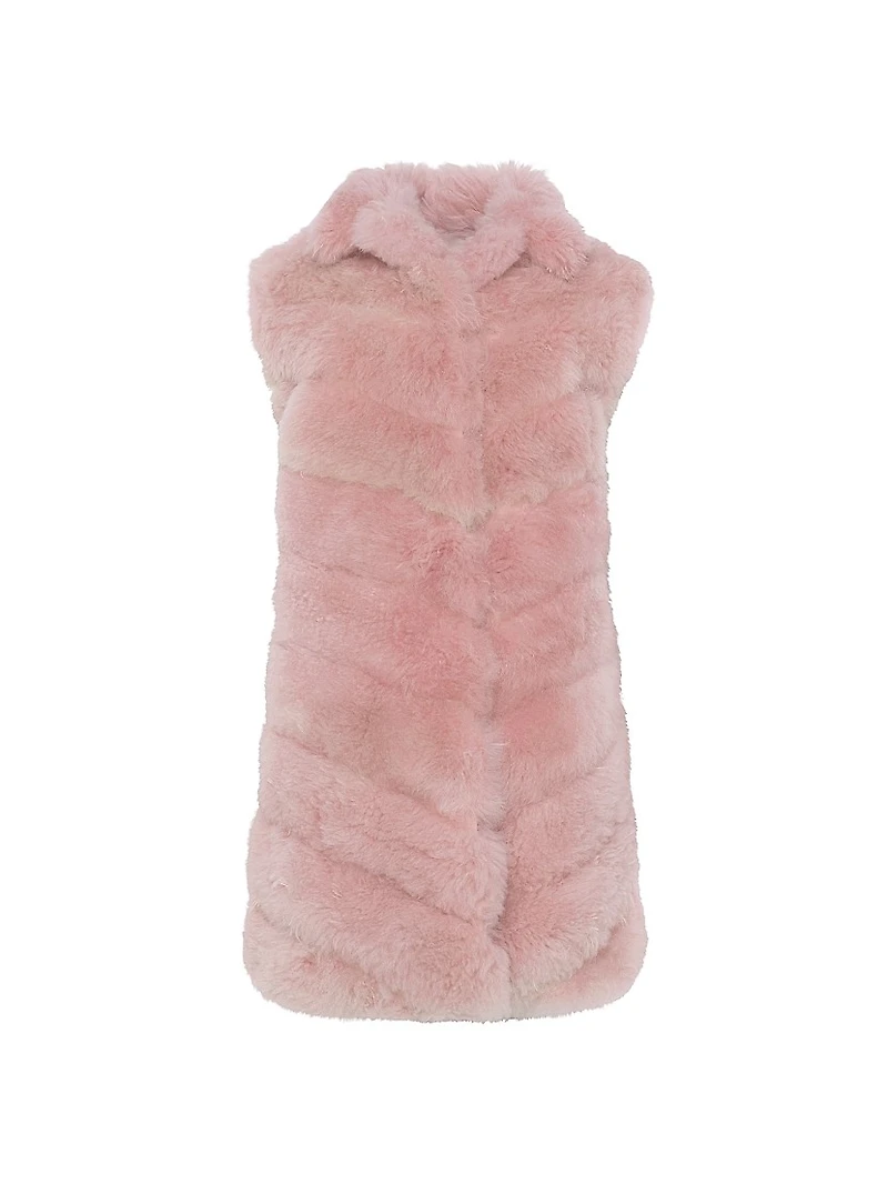 Select Cashmere Goat Diagonal Vest