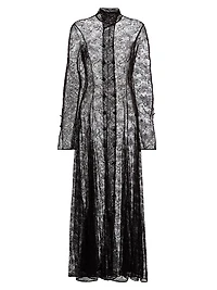 Sabine Floral Lace Maxi Dress