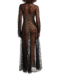 Sabine Floral Lace Maxi Dress