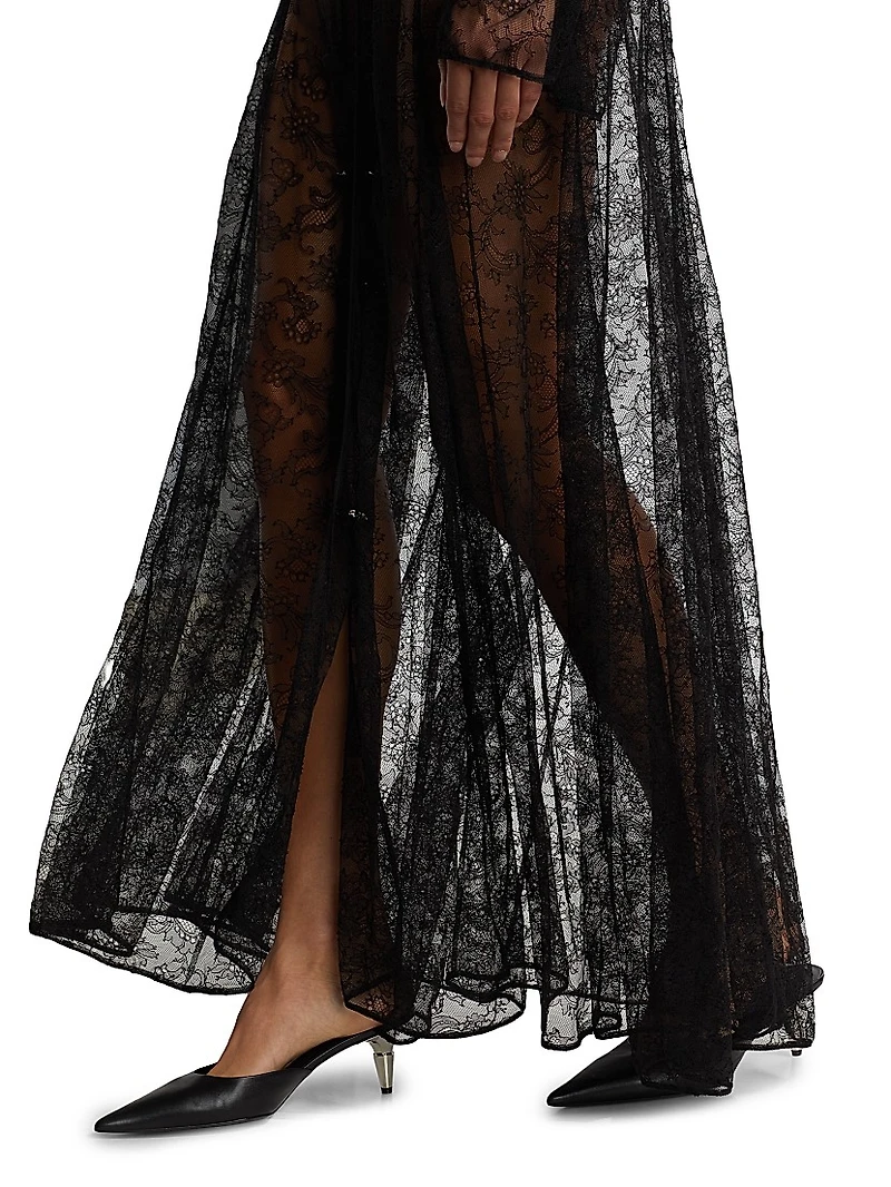 Sabine Floral Lace Maxi Dress