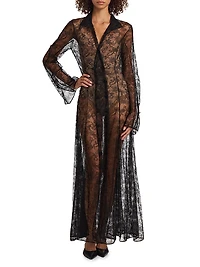 Sabine Floral Lace Maxi Dress