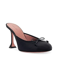 Lila 95MM Silk Mules