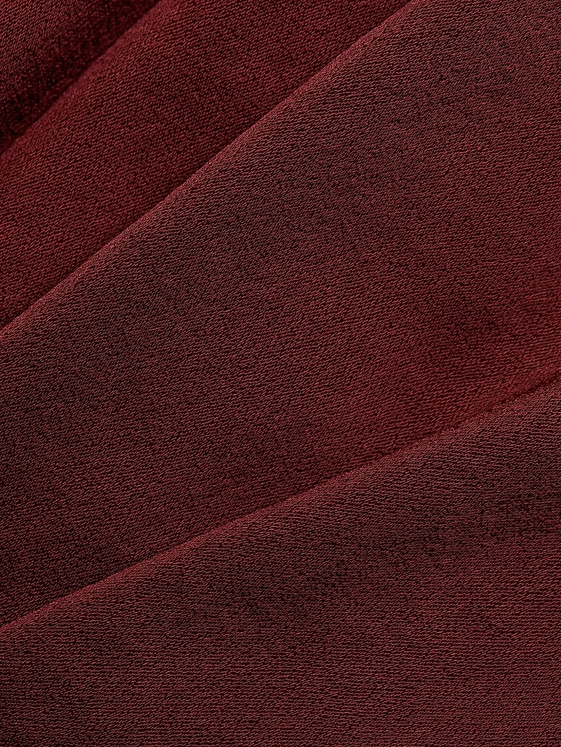 Florence Draped Satin Dress