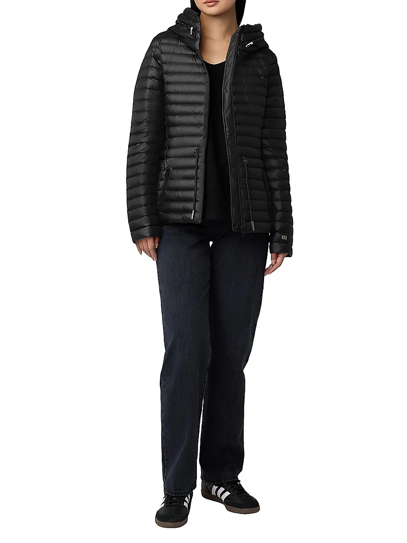 Ayleen Lightweight Hooded Puffer Jacket