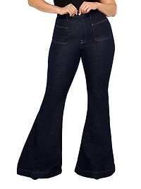 Good Waist High-Rise Stretch Super Flare Jeans