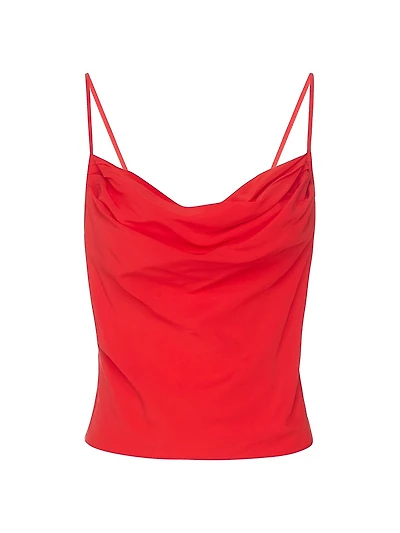 Chiffon Bias Top