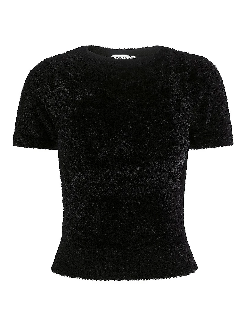 Fuzzy Knit Baby Tee