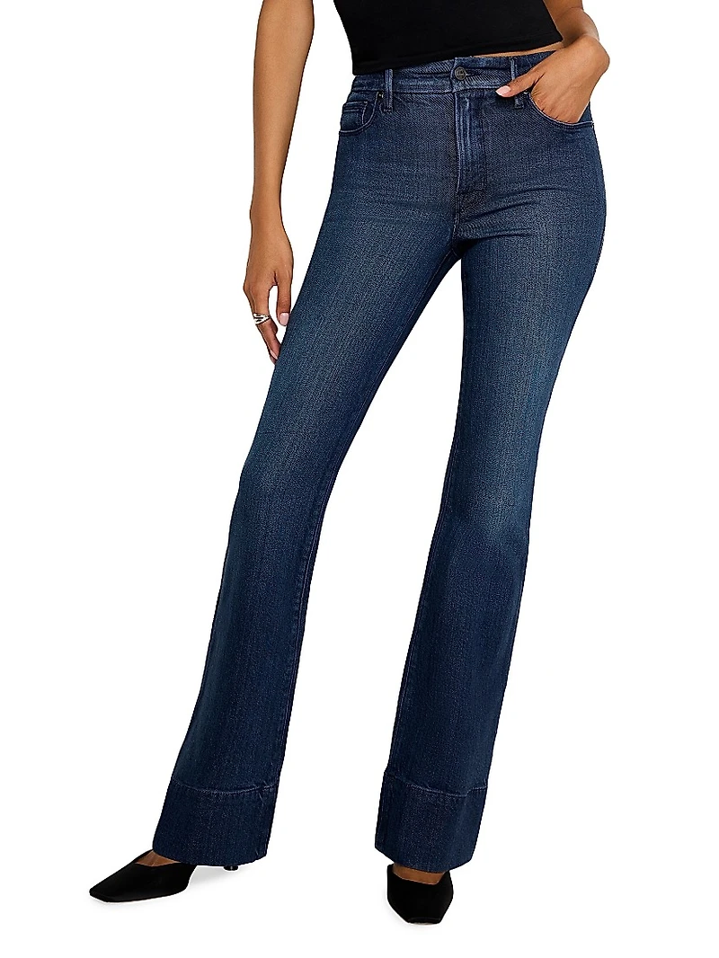 Soft Tech Good Classic Boot-Cut Stretch Jeans