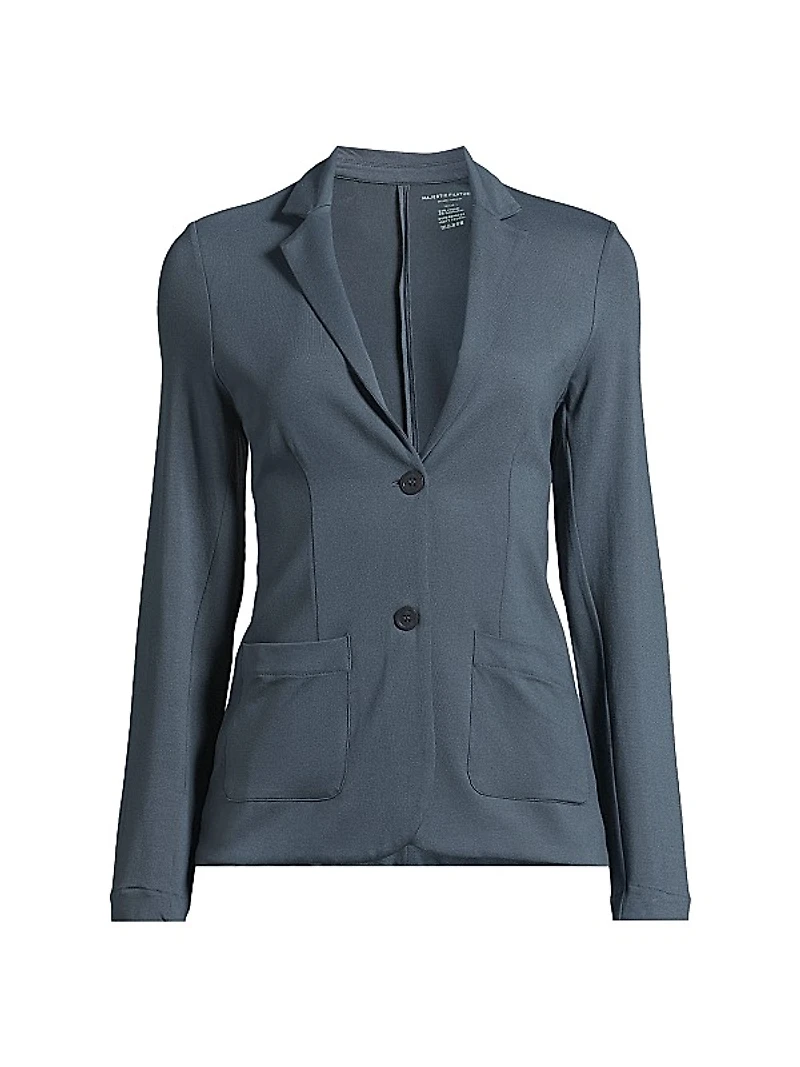 Soft Touch Two-Button Jacket